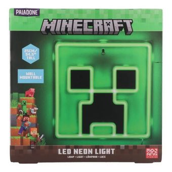 Paladone Minecraft - Creeper Wall Mountable LED Neon Light PP14020MCFVN