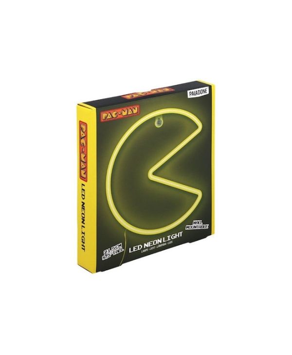 Paladone Pac Man - Wall Mountable LED Neon Light PP12624PMVN