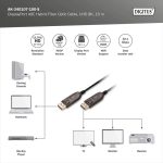 Digitus DisplayPort 1.4 Male to DislplayPort 1.4 Male 8K 60Hz 10m Black AK-340107-100-S - Image 5
