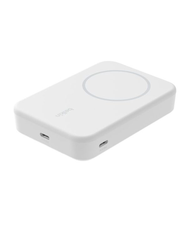 Belkin Boost Charge Pro MagSafe Powerbank 10000mAh Qi2 15W White BPD008BTWH