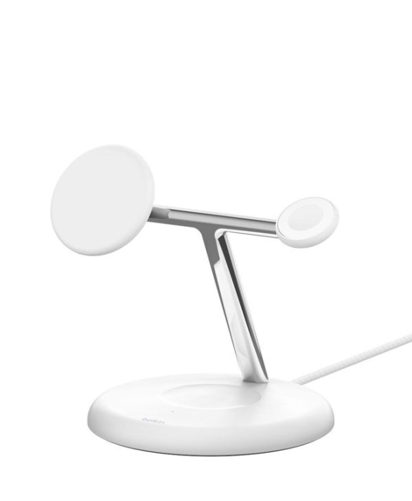 Belkin Boost Charge Pro Wireless Charger Qi2 15W 3 in 1 White WIZ023vfWH