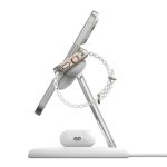 Belkin Boost Charge Pro Wireless Charger Qi2 15W 3 in 1 White WIZ023vfWH - Image 4