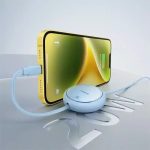 Baseus Free2Pull Retractable USB-C Male to Lightning Male 20W 1m Blue P10364501311-00 - Image 4