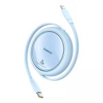 Baseus Free2Pull Retractable USB-C Male to Lightning Male 20W 1m Blue P10364501311-00 - Image 5