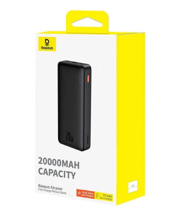 Baseus Airpow PowerBank 20000mAh 20W Black P10022804113-00