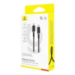Baseus Dura Braided Cable USB-C 2.0 to USB-C 2.0 100W 1m Black Gold P10377803U01-00