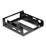 Delock Storage Bay Adapter (Installation Frame) 5.25″ to 3.5″ Black 18267 - Image 2
