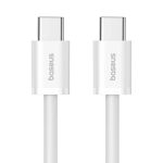 Baseus Superior USB-C 2.0 Male to USB-C 2.0 Male 30W 1m White P10365200211-00 - Image 2