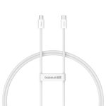 Baseus Superior USB-C 2.0 Male to USB-C 2.0 Male 30W 1m White P10365200211-00 - Image 3