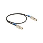 Delock Cable Mini SAS HD SFF-8644 to Mini SAS HD SFF-8644 Black 1 m