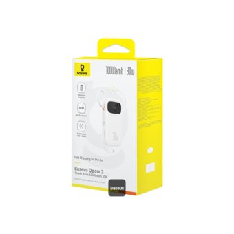 Baseus QPow2 Power Bank 10000mAh 30W White P10055008213-00