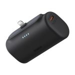 Baseus Compact Built in Lightning Power Bank 5000 mAh 20W Black P10068307113-00 - Image 3