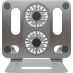 RealPower FanStand-1 Notebook/Tablet Silver 495562 - Image 2
