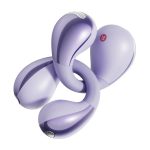 QCY Crossky C30 IPX4 Open-Ear Clip Earbuds Purple 6957141409473 - Image 4