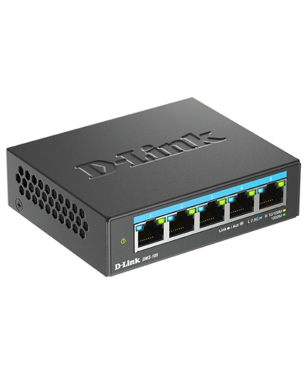 D-Link DMS-100 5-Port Gigabit Desktop Unmanaged Switch DMS-105