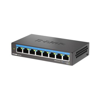 D-Link DMS-100 8-Port 2.5G Gigabit Desktop Unmanaged Switch DMS-108