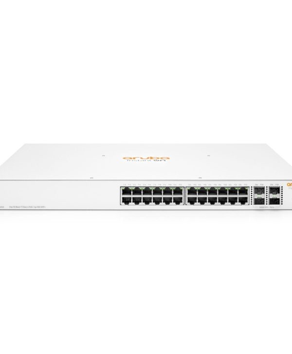 HPE Aruba Instant On 1930 24x RJ-45 + 4x SFP Gigabit Rackmount Smart Switch PoE+ JL684B