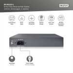 Digitus Professional DN-953 8-Port PoE+ Desktop/Rackmount Switch DN-95323-1 - Image 4