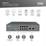 Digitus Professional DN-953 8-Port PoE+ Desktop/Rackmount Switch DN-95323-1 - Image 3
