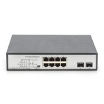 Digitus DN-951 8x RJ45 + 2x SFP Gigabit Desktop/Rackmount PoE++/PoE+ Switch DN-95140