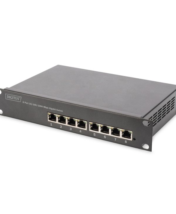 Digitus Professional DN-953 8x RJ-45 Gigabit Desktop/Rackmount PoE+ Switch DN-95331