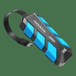 ADATA SC740 500GB USB-C3.2 Gen2 External SSD Blue SC740-500G-CBU - Image 4