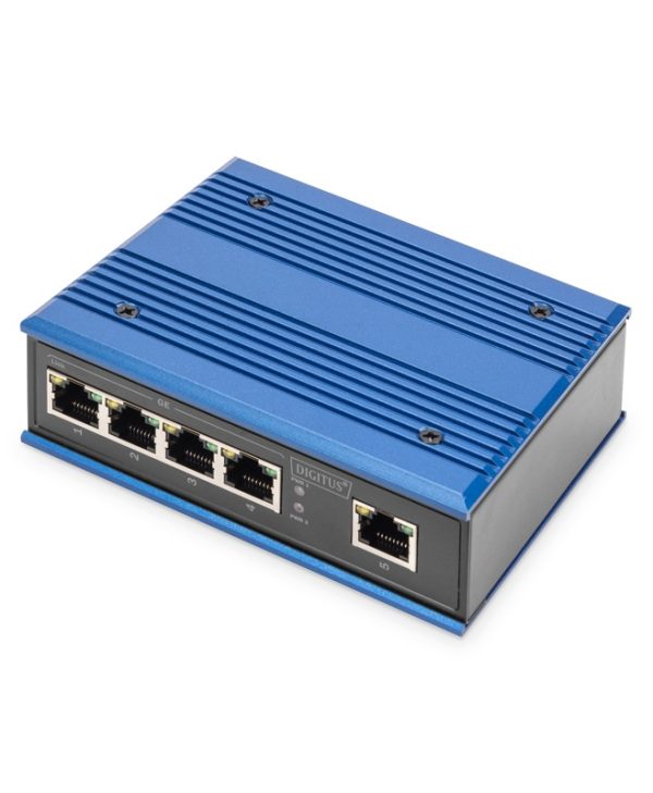 Digitus Professional DN-65 Industrial 5x RJ-45 Gigabit Unmanaged Switch DN-651118