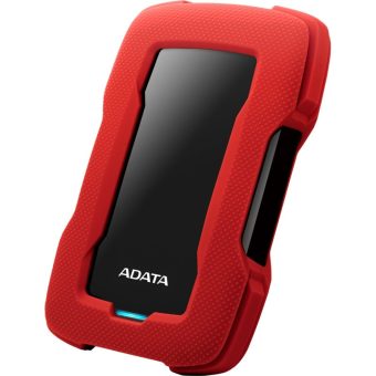 ADATA HD330 External Hard Drive 1TB Red AHD330-1TU31-CRD