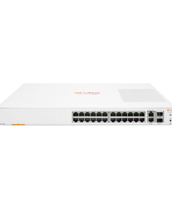 HPE Aruba Instant On 1960 26x RJ-45, 2x SFP+ Gigabit Rackmount Smart Switch JL806A