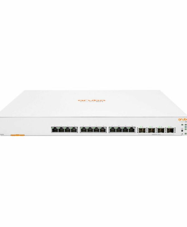 HPE Aruba Instant On 1960 12x RJ-45, 4x SFP+ Gigabit Rackmount Smart Switch JL805A