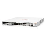 HPE Aruba Instant On 1830 48x RJ-45, 4x SFP Gigabit PoE + Rackmount Smart Switch JL815A