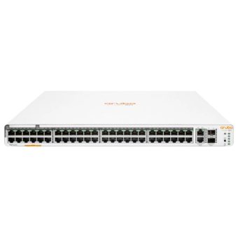 HPE Aruba Instant On 1960 50x RJ-45, 2x SFP+ Gigabit Rackmount Smart Switch JL808A