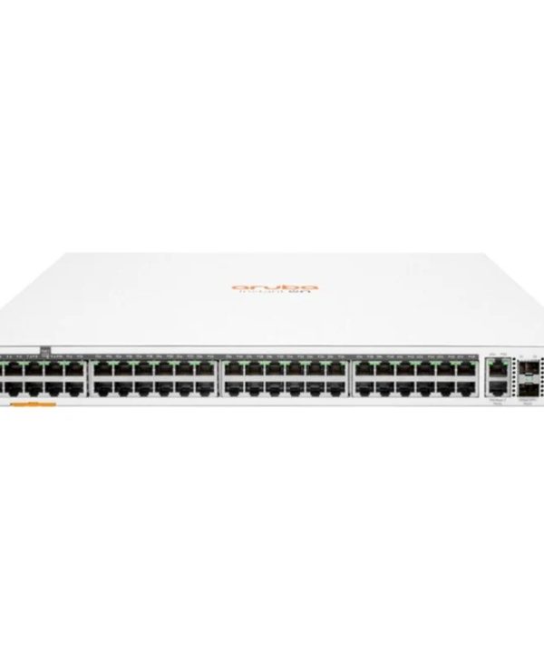 HPE Aruba Instant On 1960 50x RJ-45, 2x SFP+ Gigabit Rackmount Smart Switch JL808A