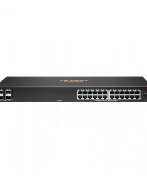 HPE Aruba CX 6000 24x RJ-45, 4x SFP Gigabit Rackmount Managed Switch R8N88A