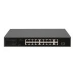 Digitus DN-953 17x RJ-45, 1x Rj-45/SFP PoE+ Rackmount Unmanaged Switch DN-95355 - Image 2
