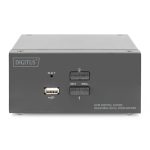 Digitus KVM Switch 6x DisplayPort, 2x USB-B 2.0 4K/60 Hz Black DS-12862