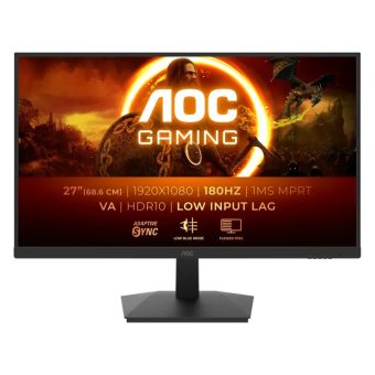 AOC 27" FHD VA 180Hz HDR Gaming Monitor Black 27G15N2