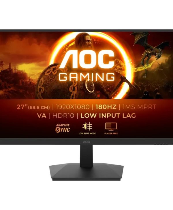 AOC 27" FHD VA 180Hz HDR Gaming Monitor Black 27G15N2
