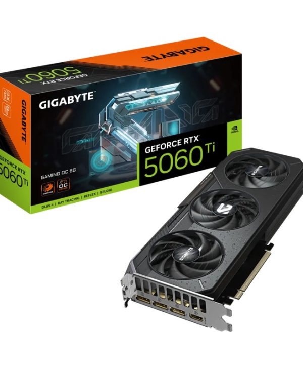 Gigabyte GeForce RTX 5060 Ti Gaming OC 8GB GDDR7 Black GV-N506TGAMING OC-8GD