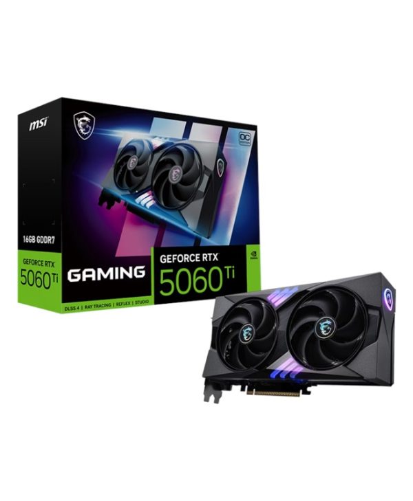 MSI GeForce RTX 5060 Ti Gaming OC 16GB GDDR7 Black V535-006R