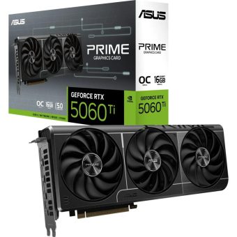 Asus GeForce RTX 5060 Ti Prime OC Edition 16GB GDDR7 Black PRIME-RTX5060TI-O16G