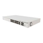MikroTik Cloud Managed Rackmount Gigabit Switch 16x RJ-45/SFP, 4x SFP+, PoE++ CRS320-8P-8B-4S+RM