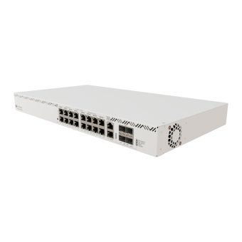 MikroTik Cloud Managed Rackmount Gigabit Switch 16x RJ-45/SFP, 4x SFP+, PoE++ CRS320-8P-8B-4S+RM