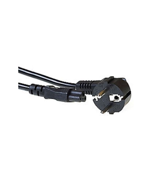 Power Cable  3xF To C5 Schuko Plug 2,0m Black