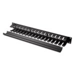 Digitus 19" Rackmount 1U Cable Managment Panel Black DN-97617