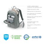 Dicota Laptop Backpack Eco 13-15.6" Grey D31733-RPET - Image 5