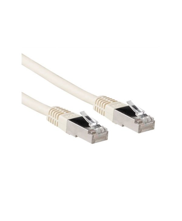 ACT S/FTP RJ45 Cat.6a LSZH 5m White-Ivory IB3605
