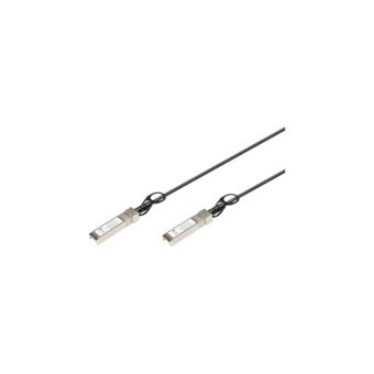 Digitus SFP+ 10GbE Twinax Direct Attach Cable AWG 30  2m Black DN-81222