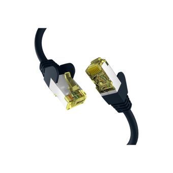 EFB Elektronik S/FTP PIMF Cat.6a Patch Cable LSZH RJ45 Male/ RJ45 Male Black 30 m EC020200044