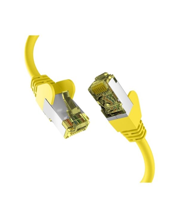 EFB Elektronik S/FTP PIMF Cat.6a Patch Cable LSZH RJ45 Male/ RJ45 Male Yellow 30 m EC020200073